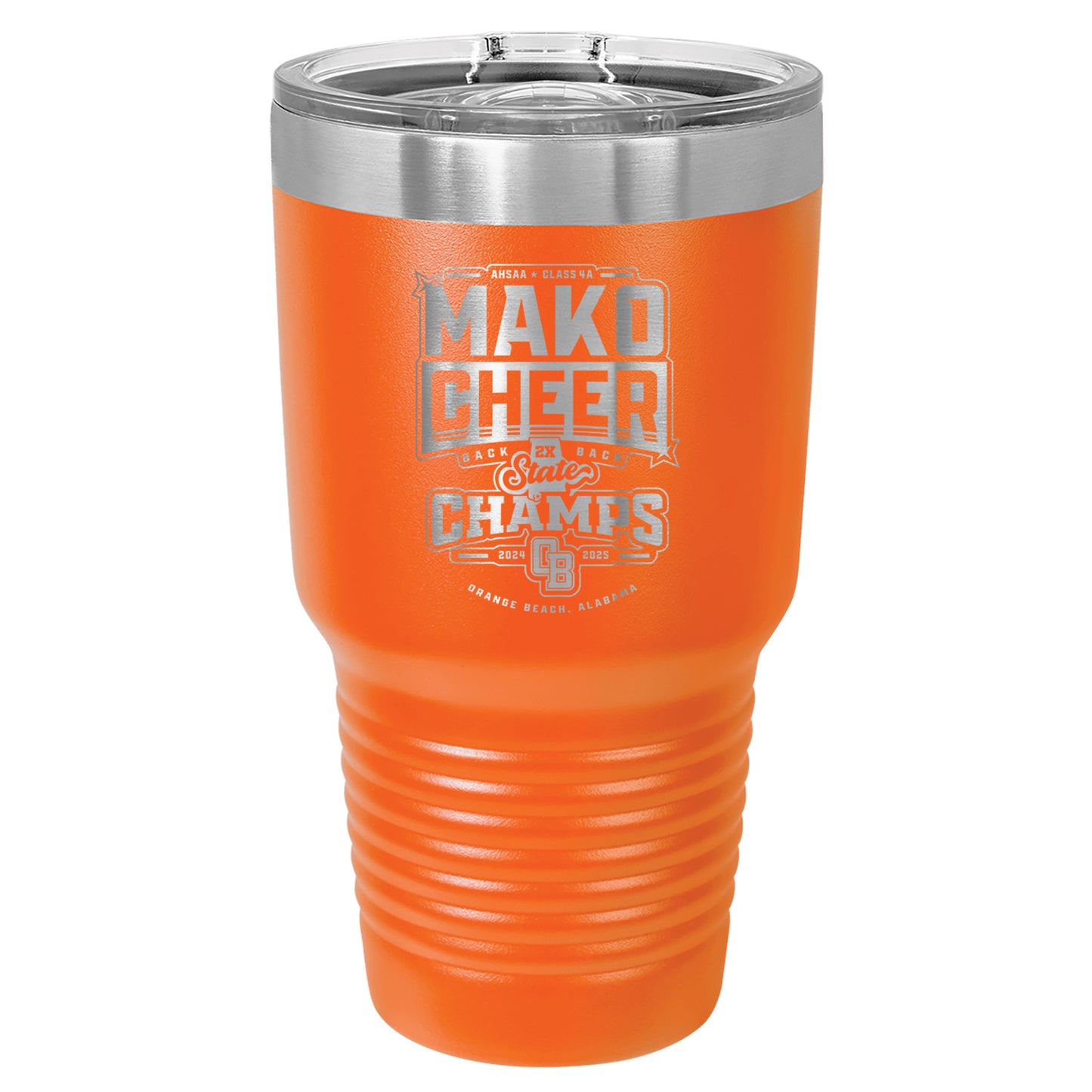 Mako Cheer State Champion 30oz Tumbler