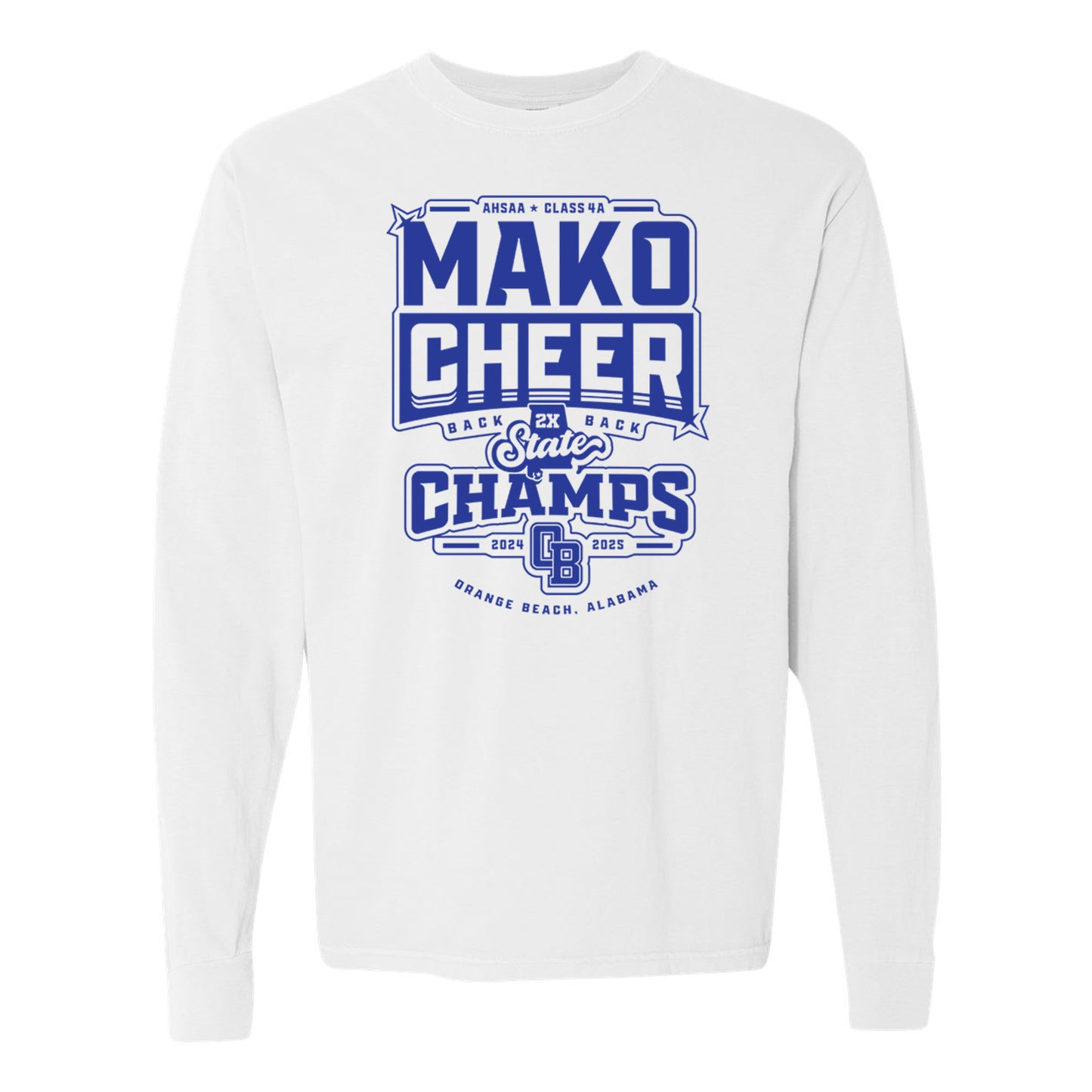 Mako Cheer State Champion Tee