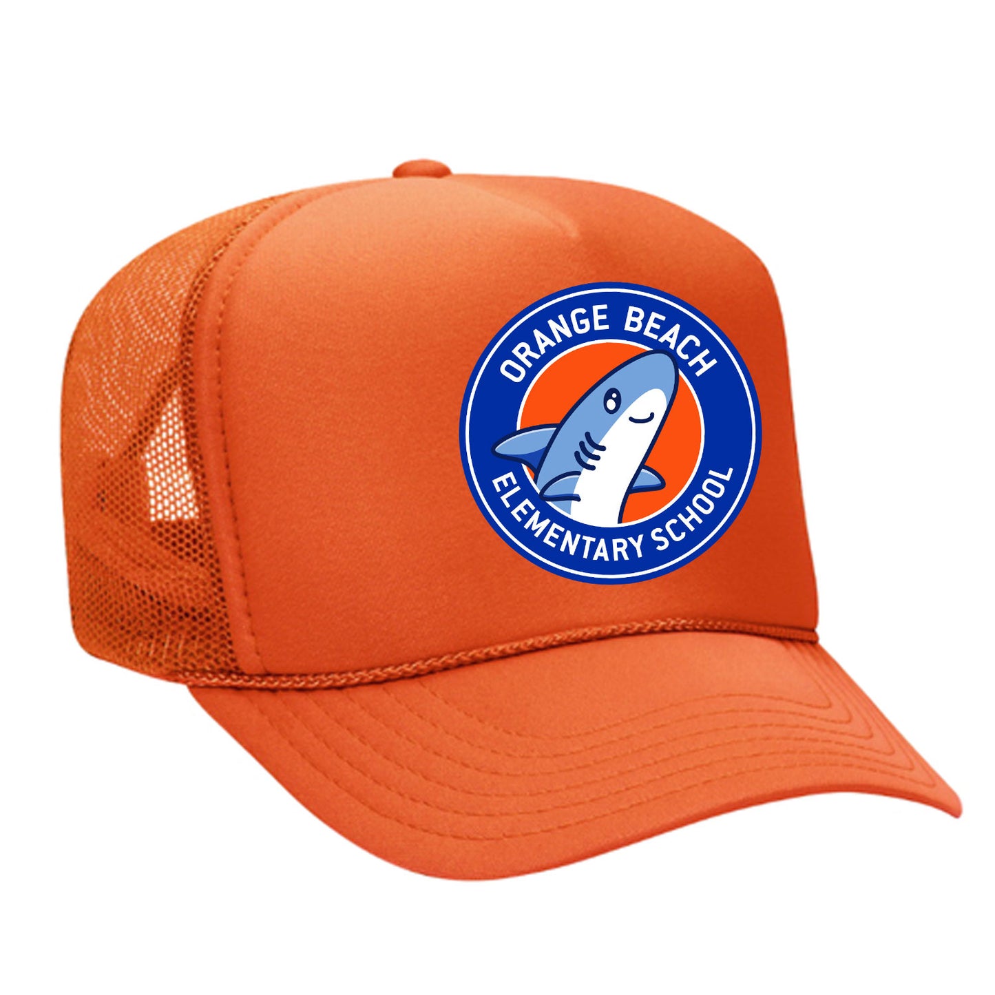 OB Elementary Shark Trucker Hat