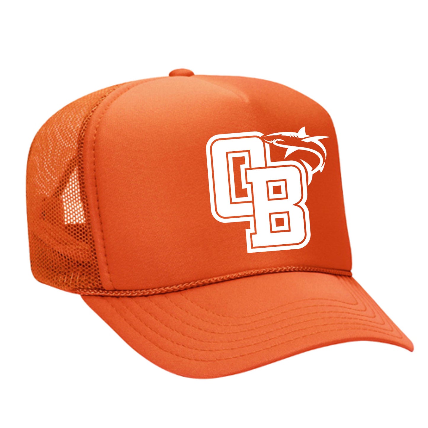 OB Logo Shark Trucker Hat