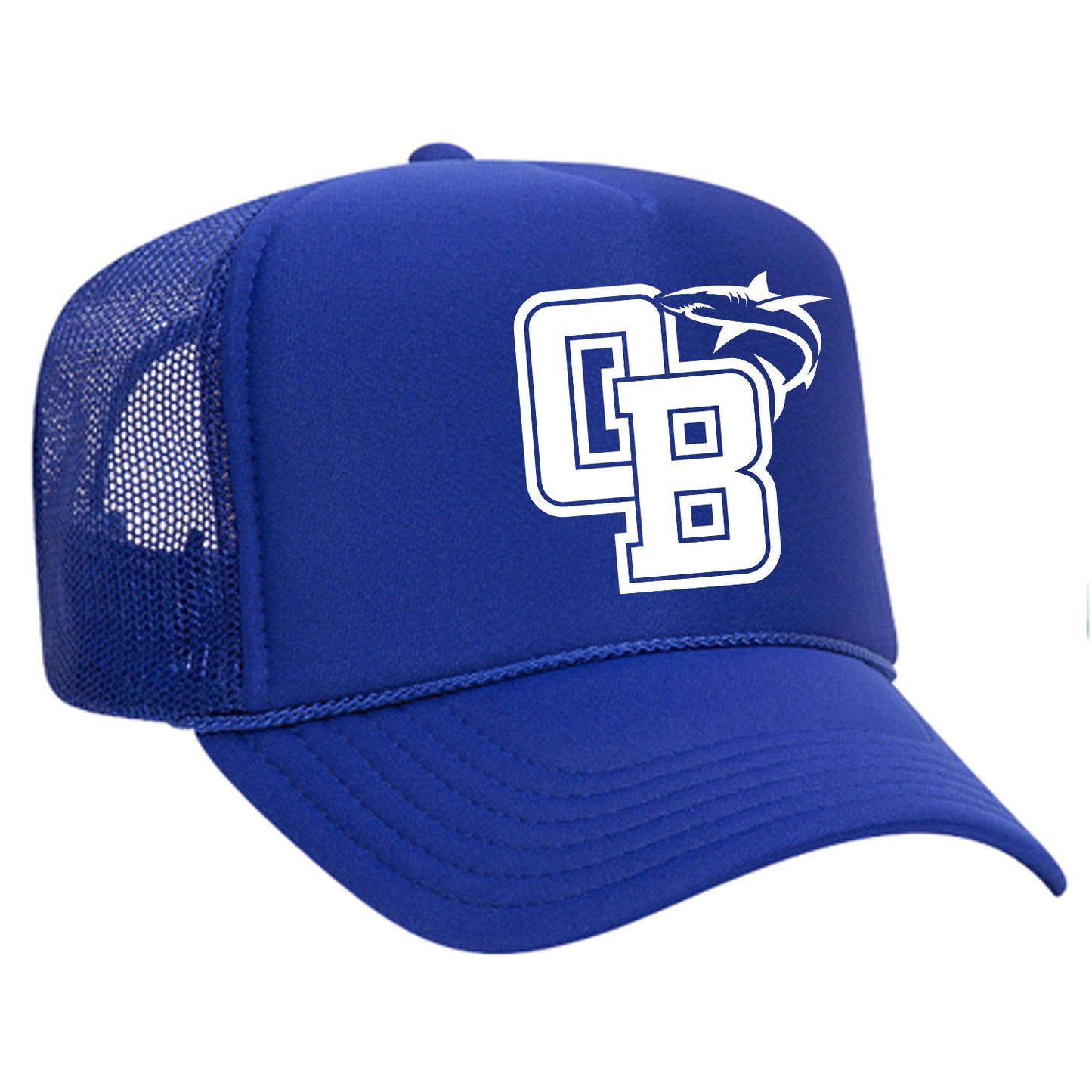 OB Logo Shark Trucker Hat