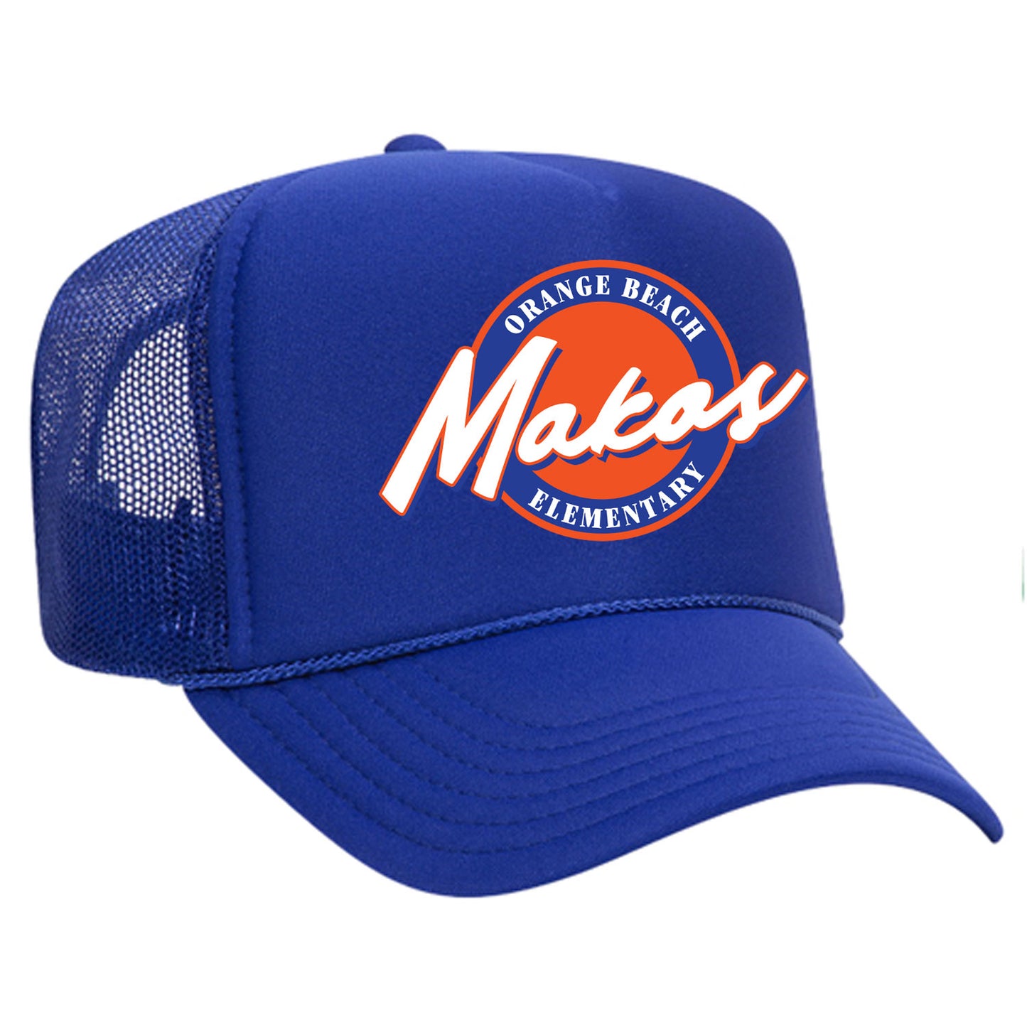 Makos Retro Script Trucker Hat