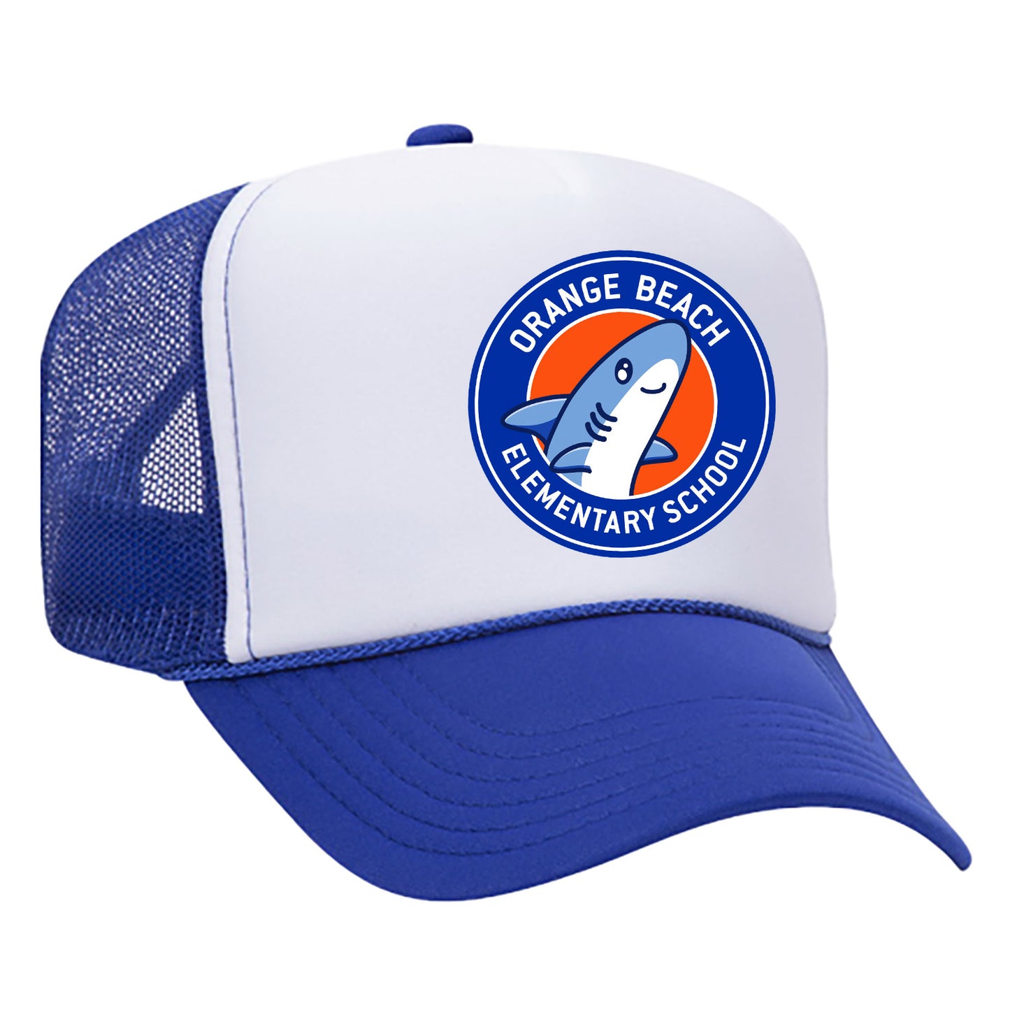 OB Elementary Shark Trucker Hat