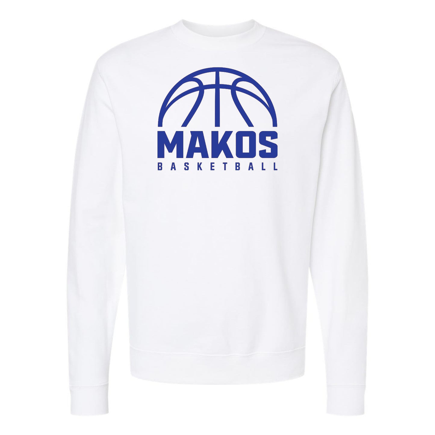 Makos Basketball GameTime Basketball Crewneck