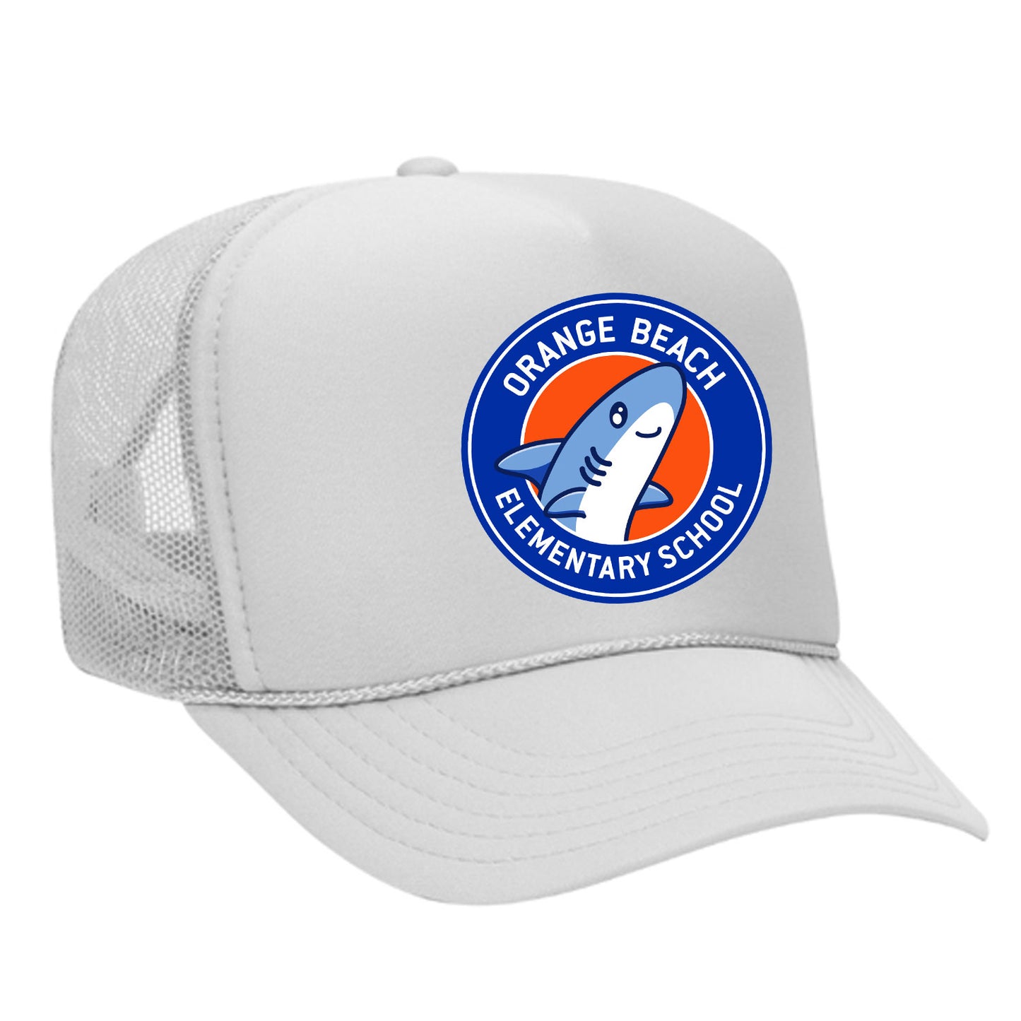 OB Elementary Shark Trucker Hat