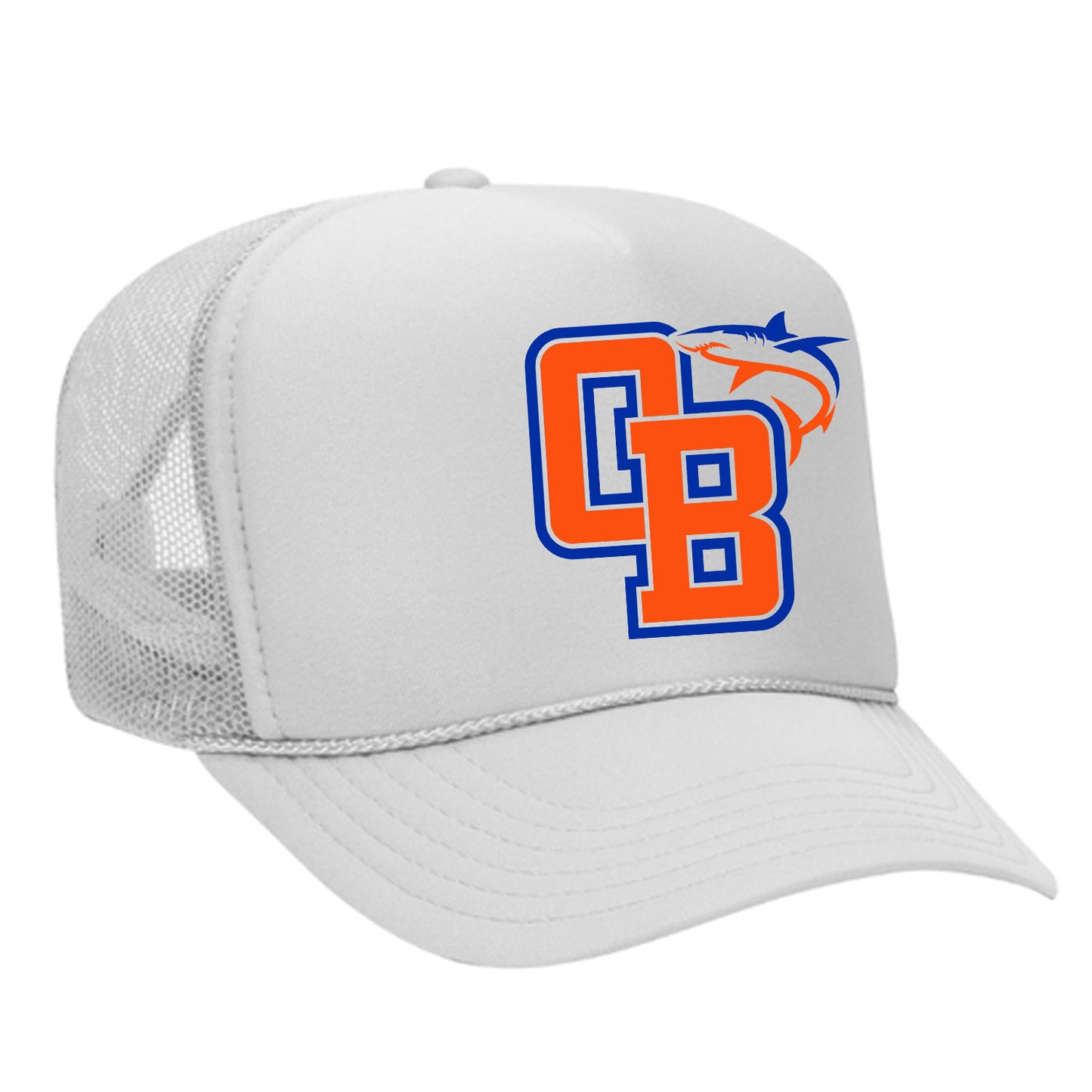 OB Logo Shark Trucker Hat