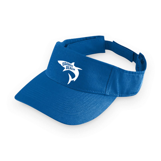 Orange Beach Shark Visor