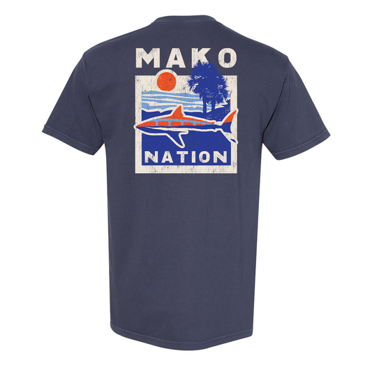Mako Nation Comfort Color Youth Tee - SALE