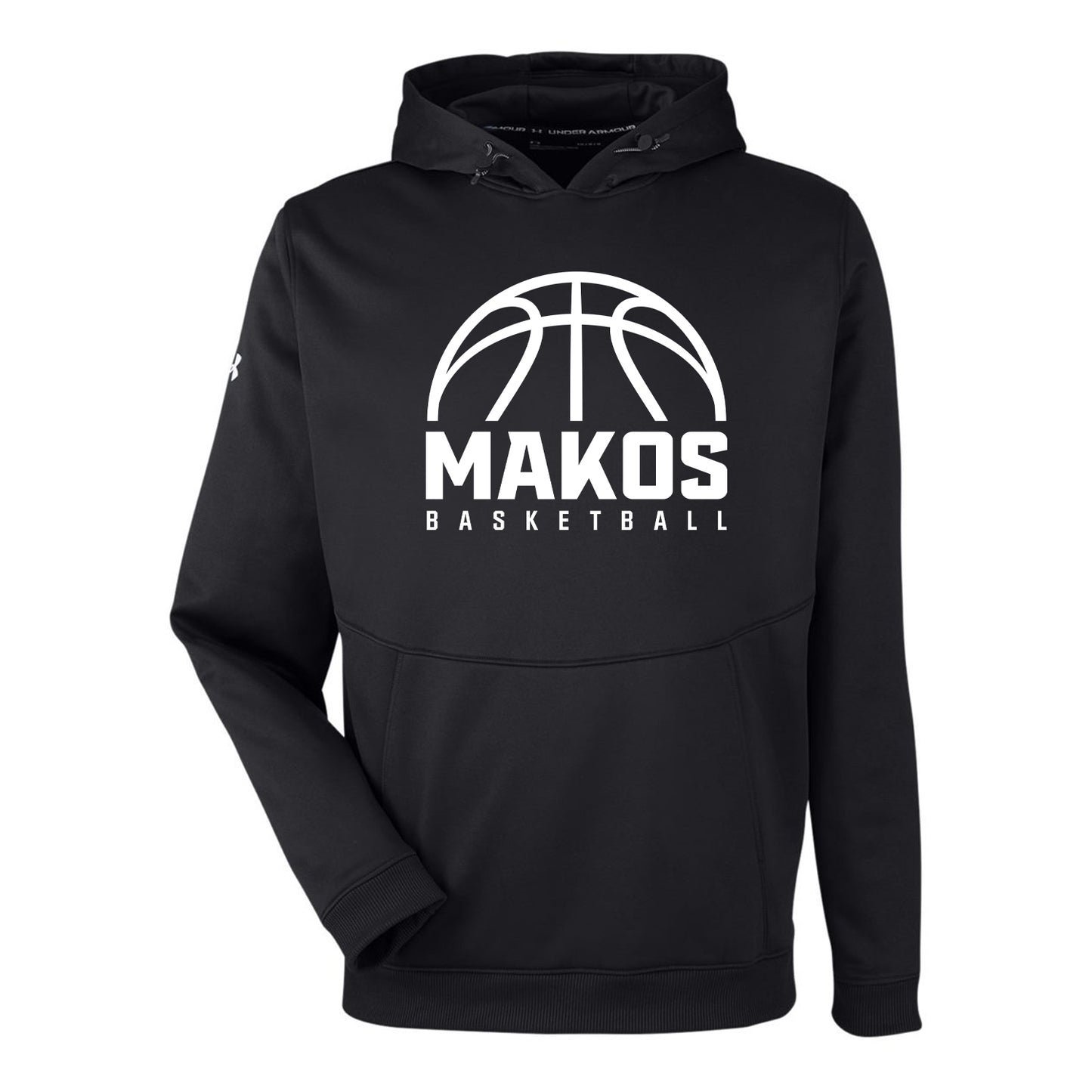 Makos Basketball GameTime Under Armour Hoodie