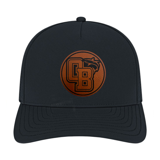 Orange Beach Performance Leather Patch Hat