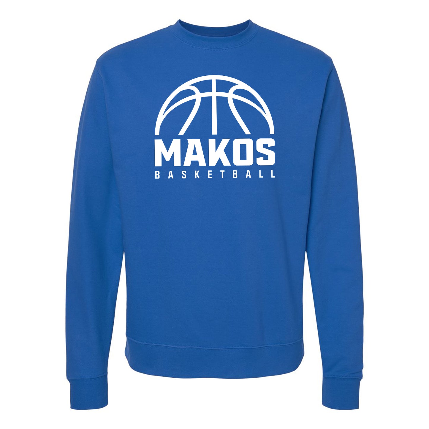 Makos Basketball GameTime Basketball Crewneck