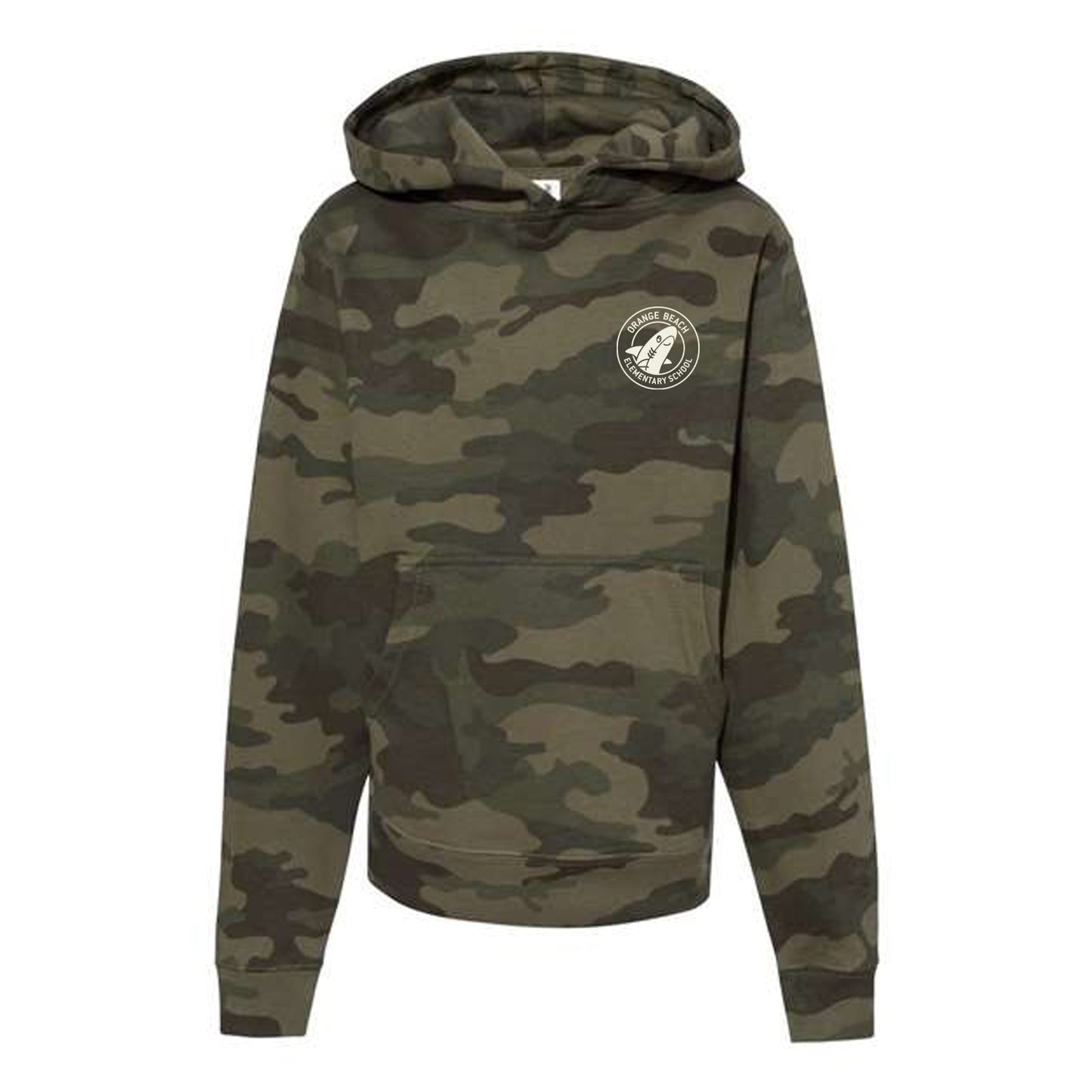 Makos Elementary Army Camo Youth Hoodie