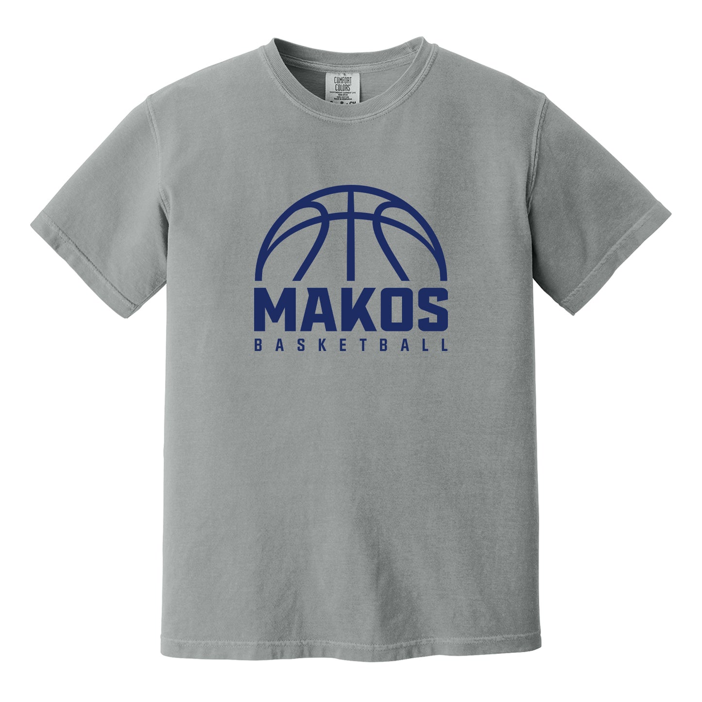 Makos Basketball GameTime Comfort Colors Tee