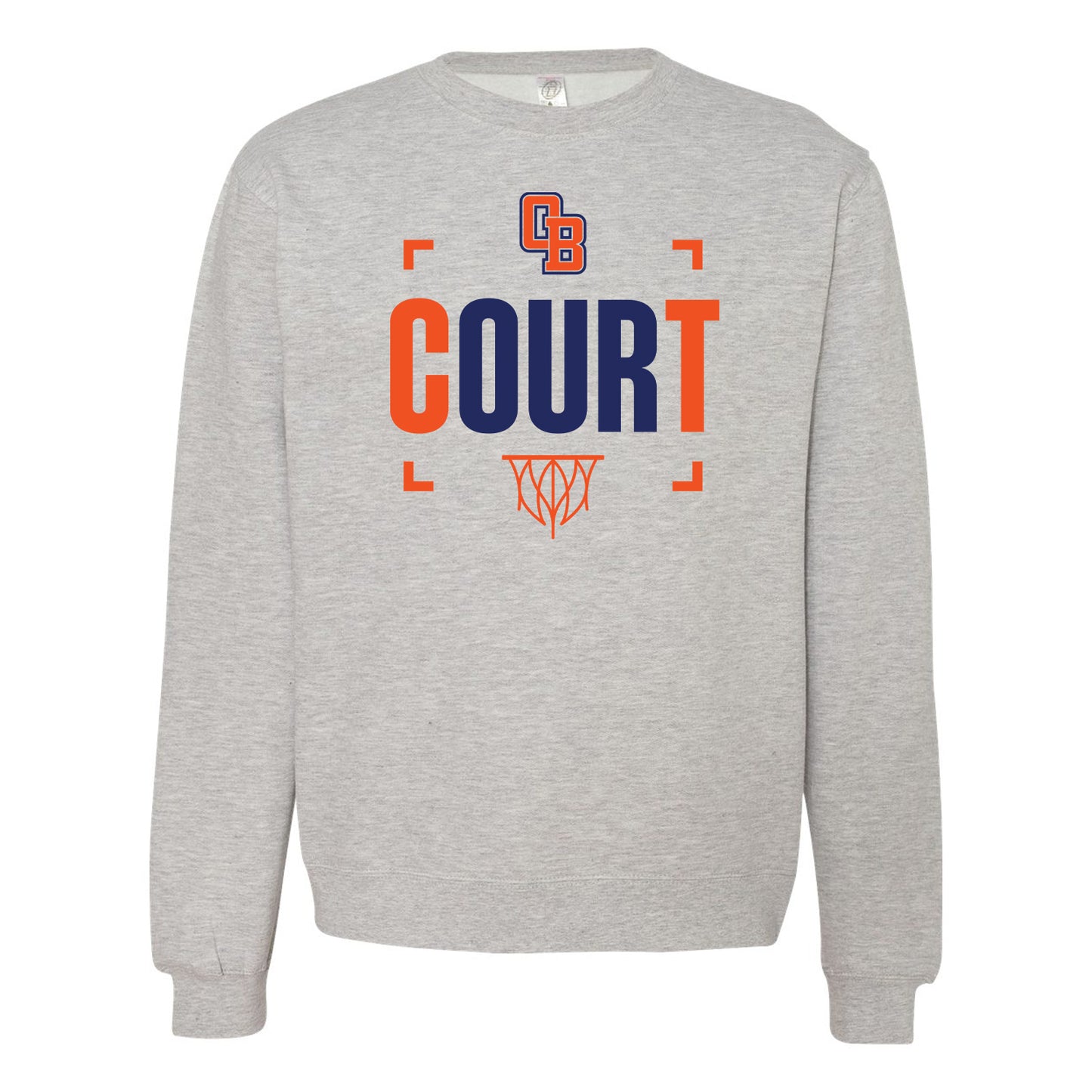 Our Court Basketball Crewneck