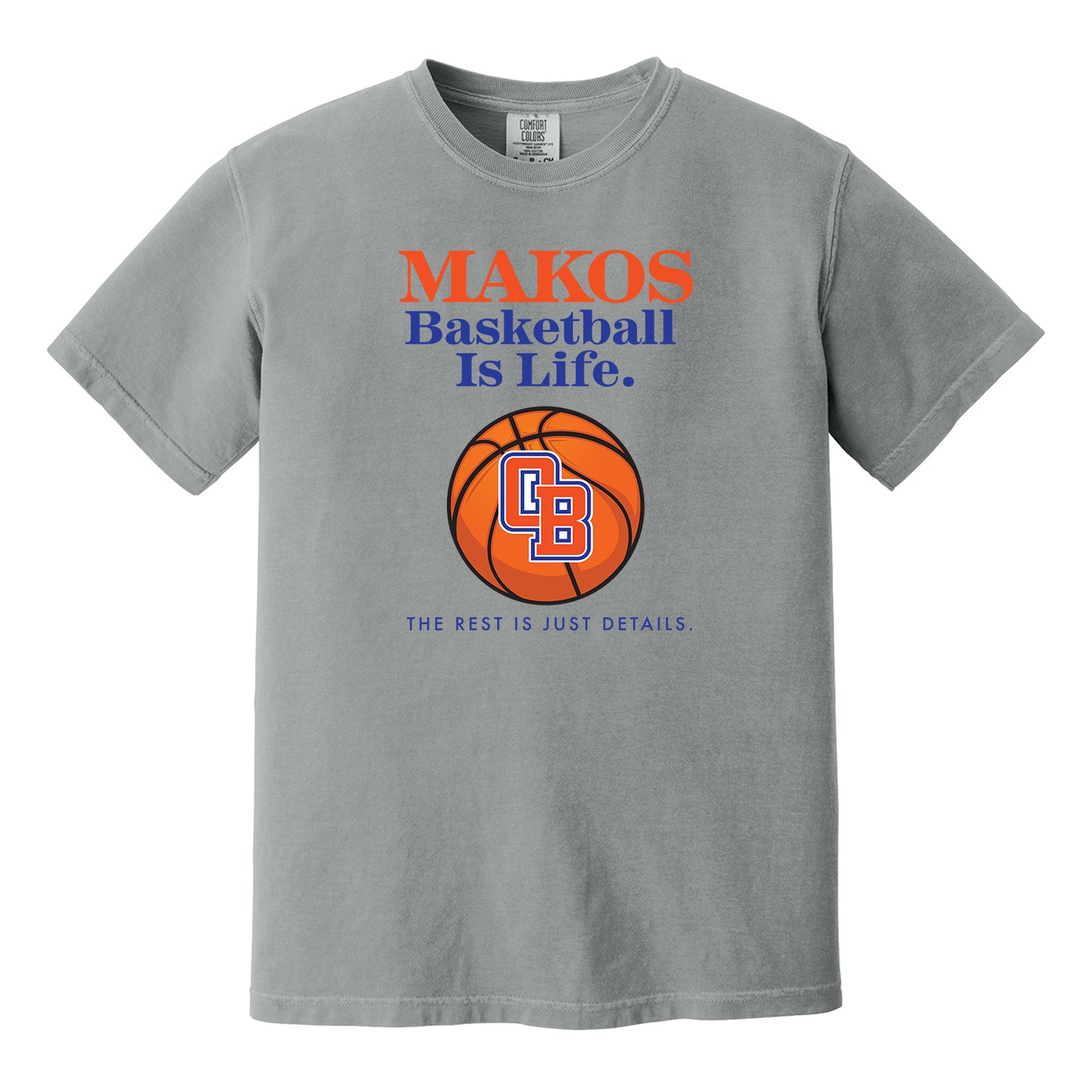 Basketball Is Life Comfort Colors Tee