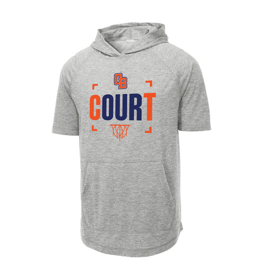 Our Court Basketball PosiCharge Short Sleeve Hoodie