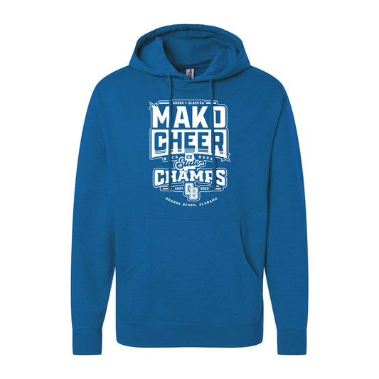 Mako Cheer State Champion Hoodie