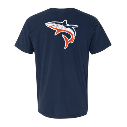 Makos Distressed Shark Tee