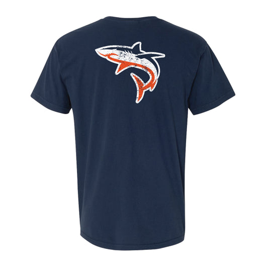Makos Distressed Shark Tee