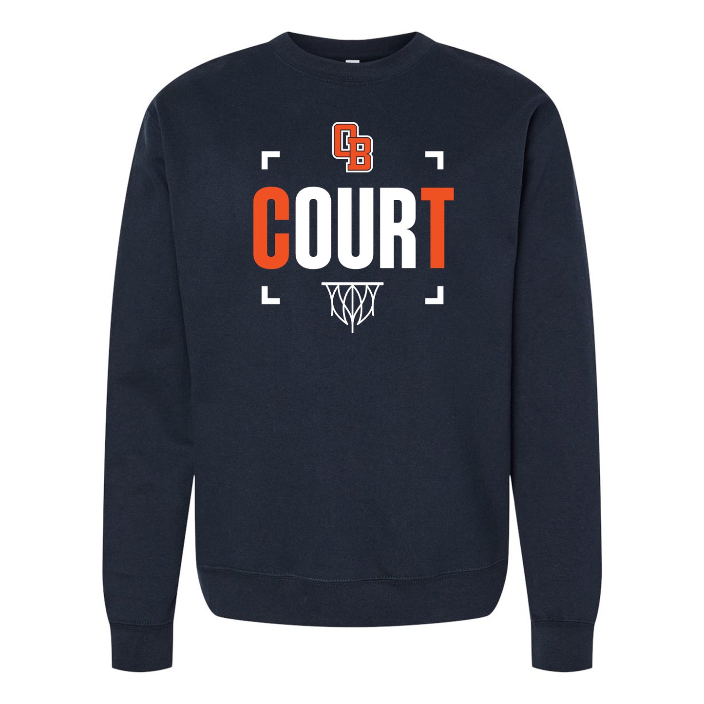 Our Court Basketball Crewneck