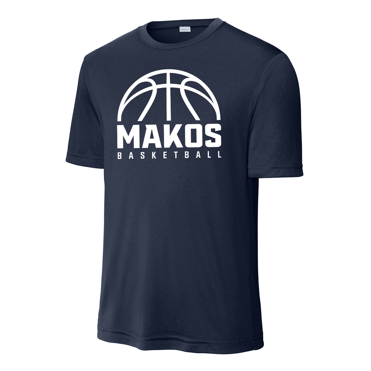 Makos Basketball GameTime Dry Fit Tee