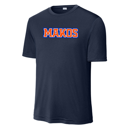 Makos Dry Fit Youth Tee - SALE