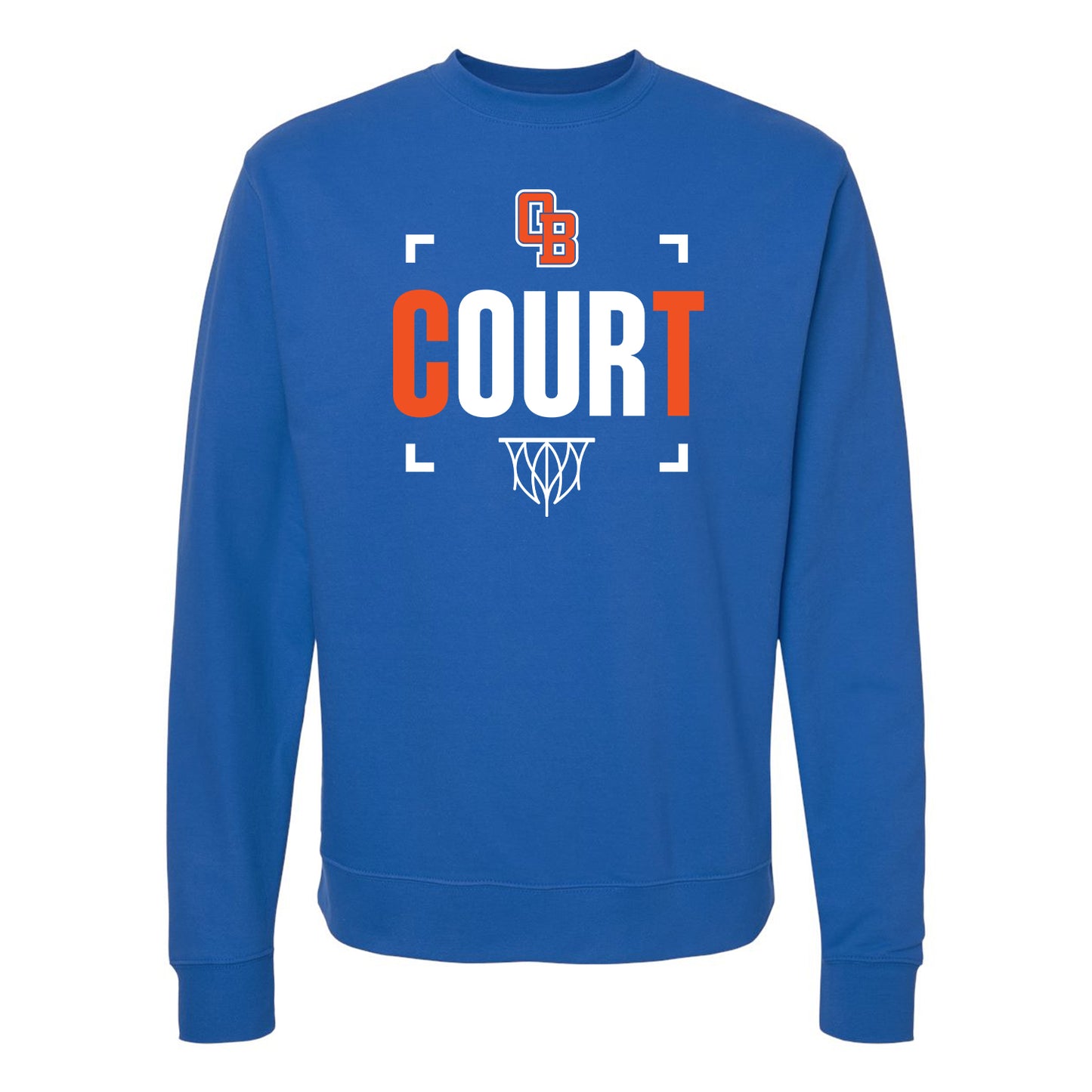 Our Court Basketball Crewneck