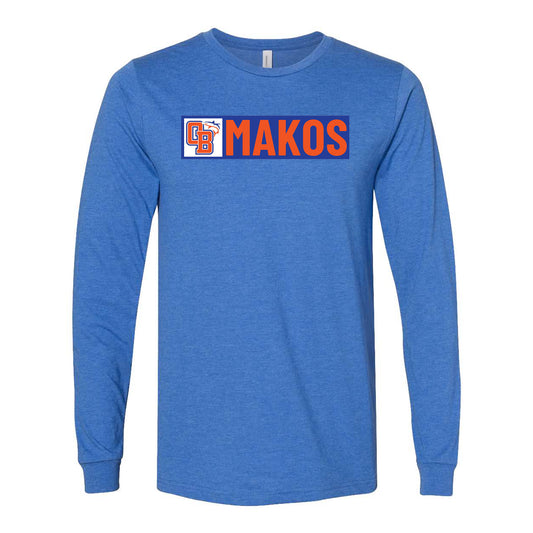 Makos Block Long Sleeve Tee - SALE