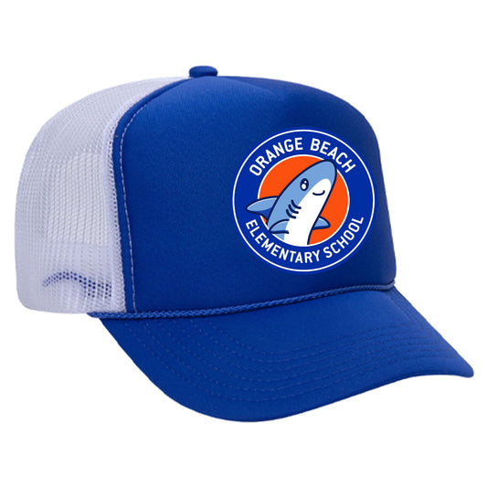 OB Elementary Shark Trucker Hat