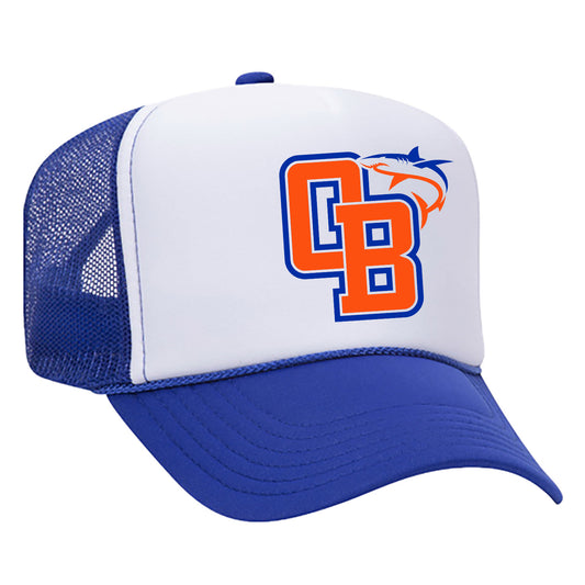 OB Logo Shark Trucker Hat