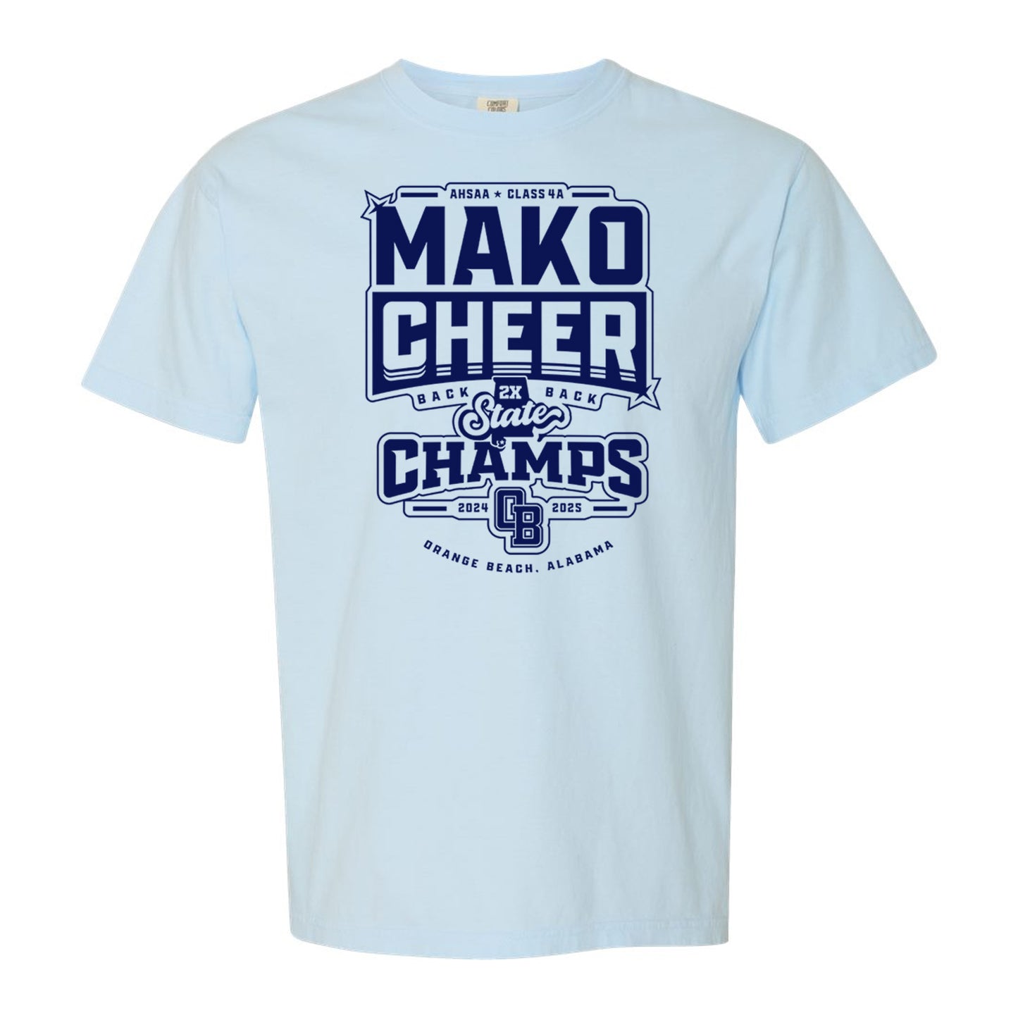 Mako Cheer State Champion Tee