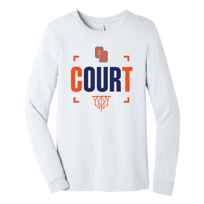 Our Court Basketball Bella Canva Tee
