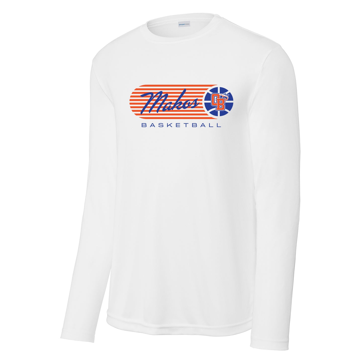 Makos Vintage Stripe Dry Fit Tee