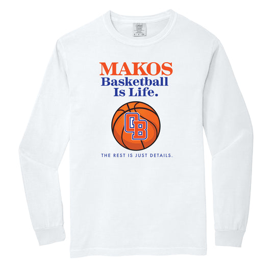 Basketball Is Life Comfort Colors Tee