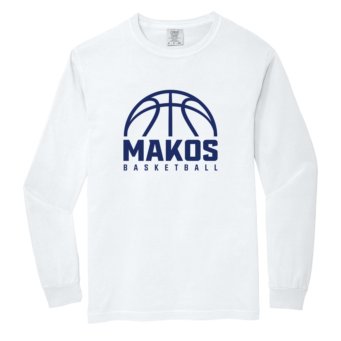 Makos Basketball GameTime Comfort Colors Tee